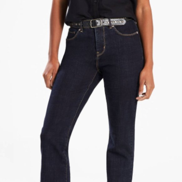 Levi's Classic Bootcut Jeans Dark Wash Size 2S - Picture 1 of 4